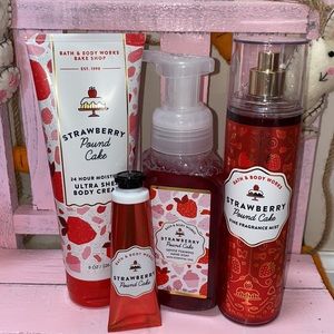 Strawberry Poundcake Set